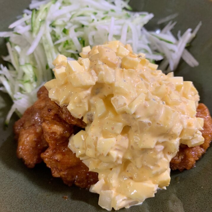 鶏むね肉でチキン南蛮